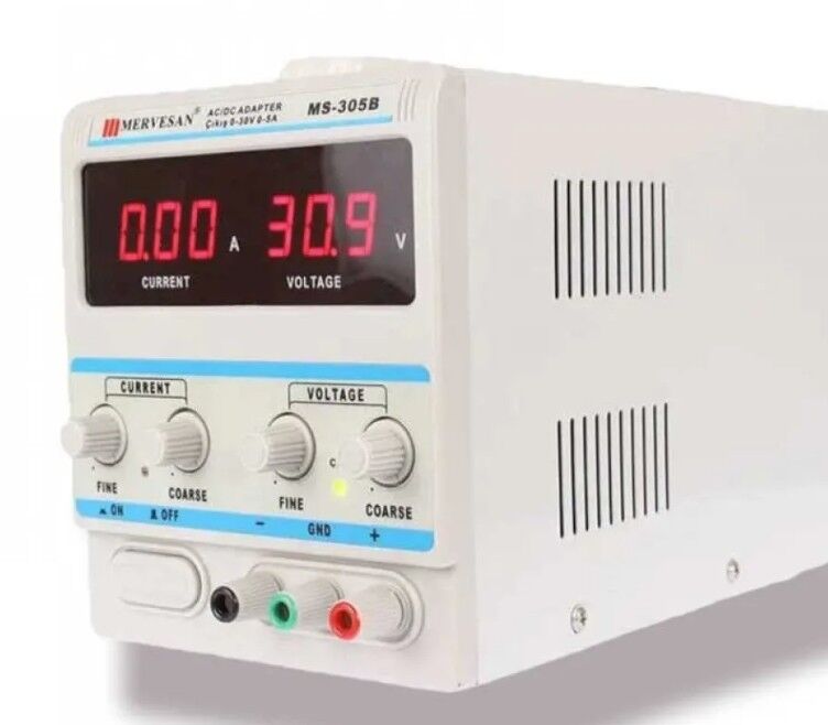 MERVESAN MT-305B 0-30V 5A AYARLI GÜÇ KAYNAĞI